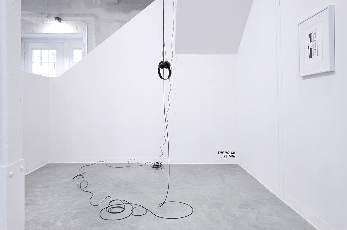 Installation view, The Split, Curated by Amanda Schmitt, April 22 – May 20, 2017, GRIN, Rhode Island