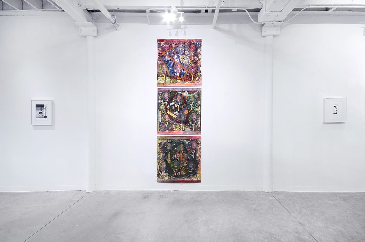 Installation view, The Split, Curated by Amanda Schmitt, April 22 – May 20, 2017, GRIN, Rhode Island