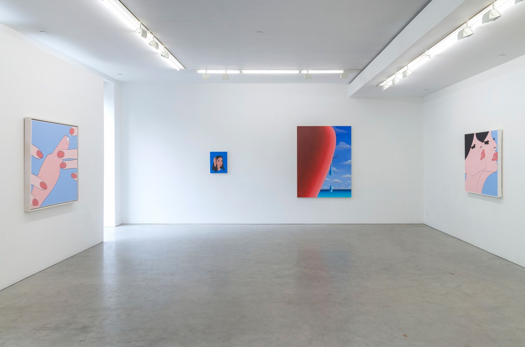Installation View, Throwback Back, Curated by Amanda Schmitt, June 20 – July 26, 2019, Fredericks & Frasier, New York